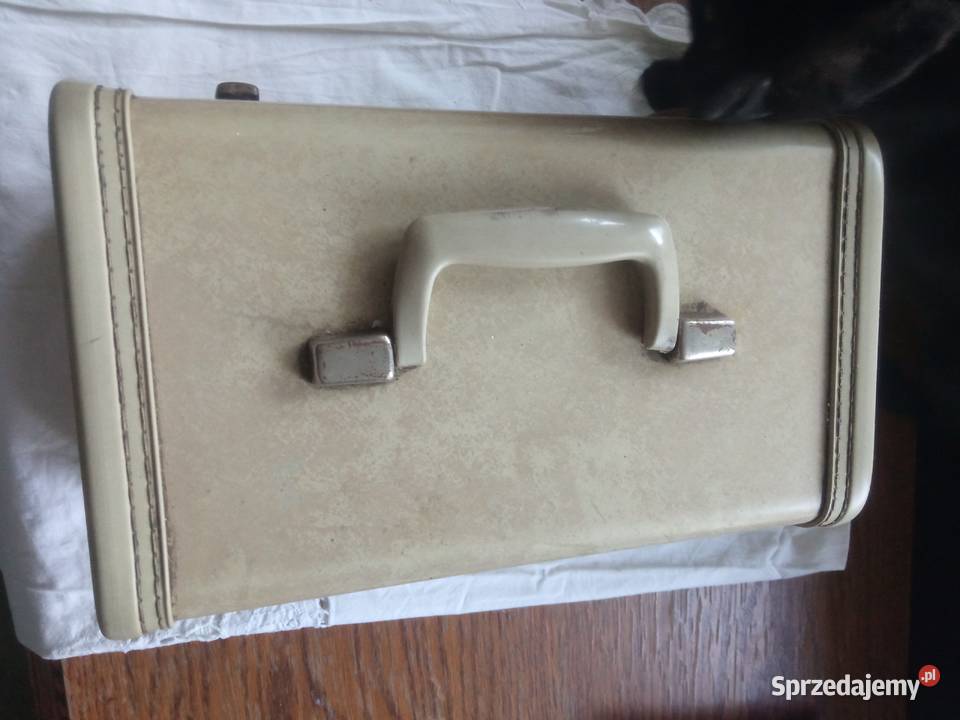 Vintage 1960 Royal Traveller train case Szczecin