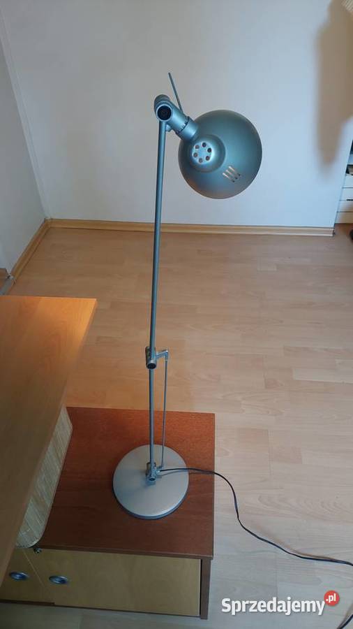 Duża lampa biurkowa aluminiowa IKEA loft typ Warszawa sprzedam