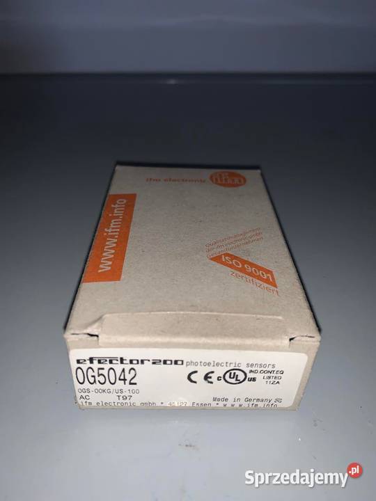 IFM EFECTOR OG5042 OGS OOKGUS Photo electric Warszawa