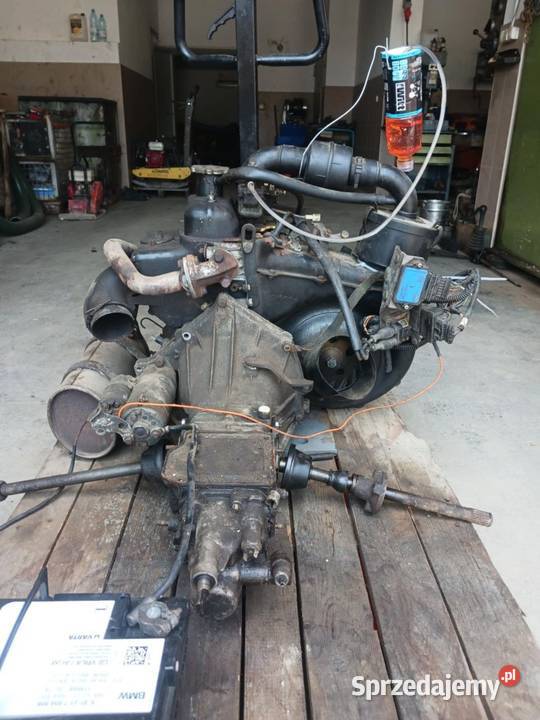 Silnik Fiat 126p Maluch 650 ze skrzynią biegów Mszana Dolna