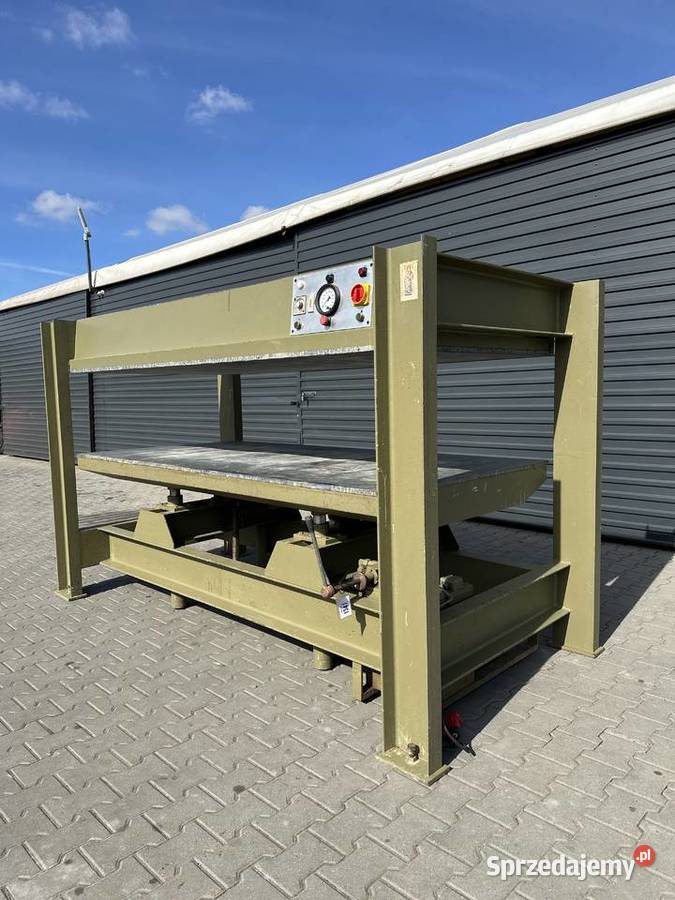 Prasa półkowa hydrauliczna 2500x1200 mm 1341 Łabuńki Pierwsze