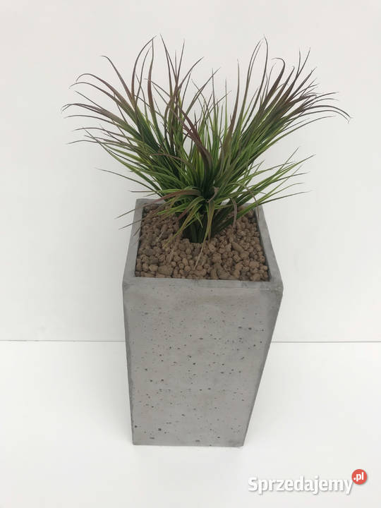 Donica betonowa 30x30x75 donice betonowe Rawicz