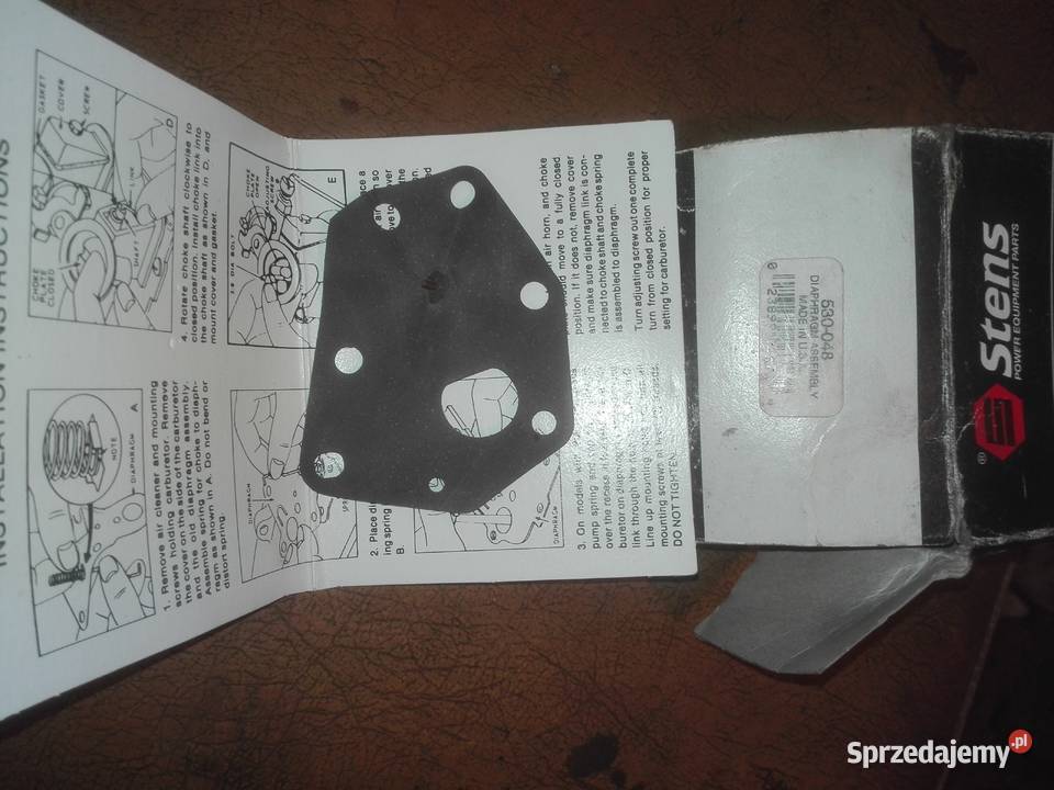 Membrana gaźnika Briggs Żywiec