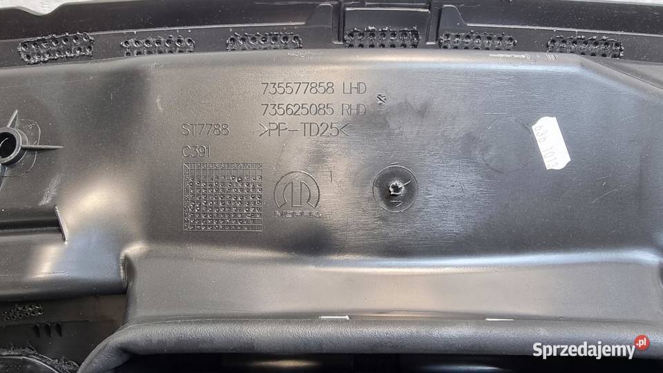 FIAT 500 LIFT DESKA KONSOLA KOKPIT 07356400040