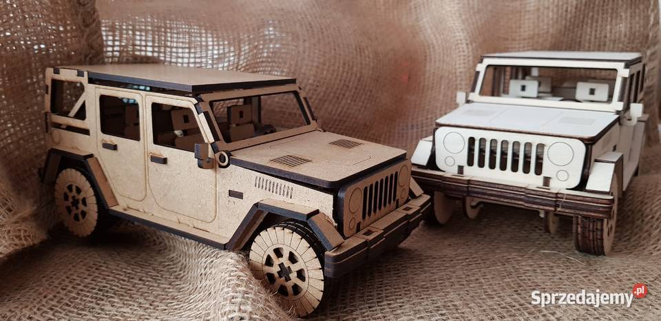 Puzzle 3D pojazd Jeep 6 lat+ Łomża