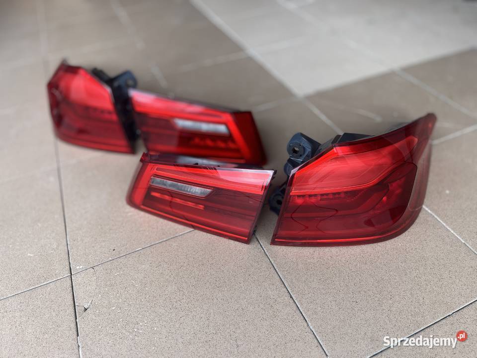 BMW 5 g30 lampy tylne led kpl 4 OKAZJA ORYGINAŁ Lublin