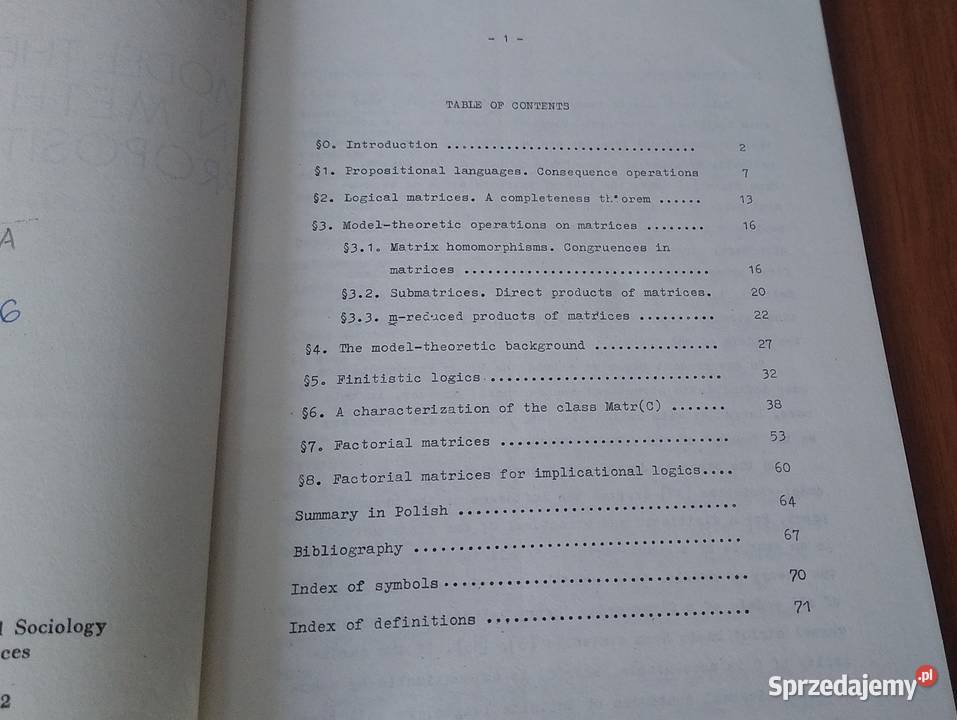 Modeltheoretic methods in methodology of Gdańsk