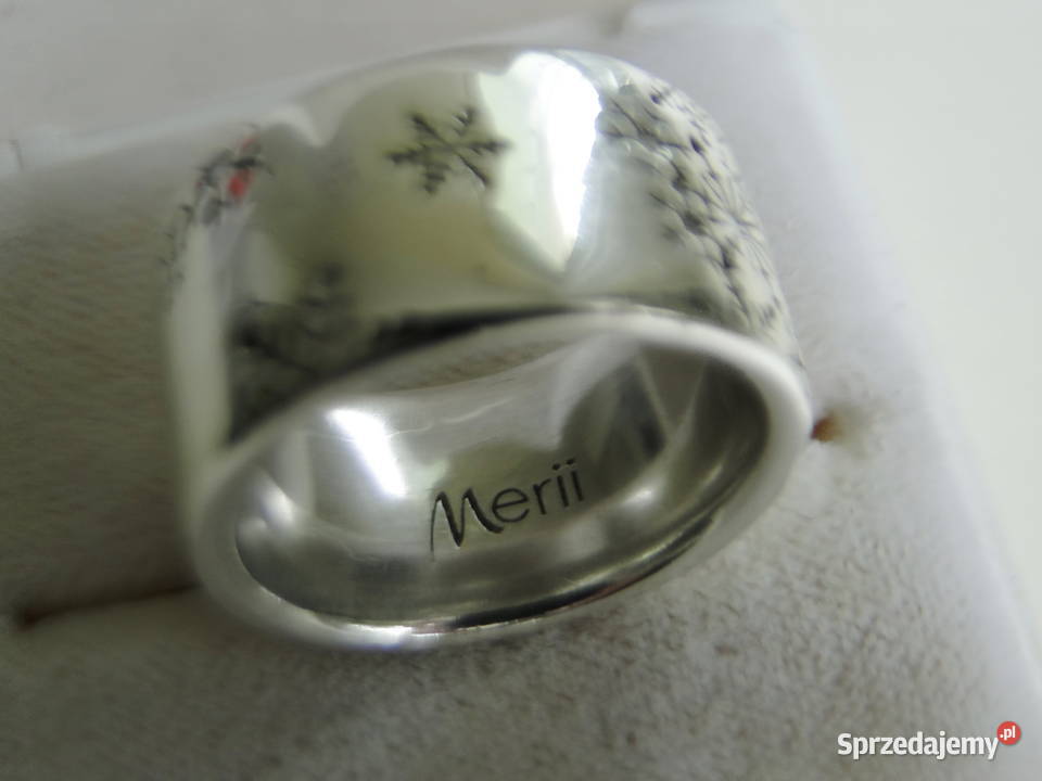 Masywna 1647 gram obrączkapierścionek srebro 925 mazowieckie Warszawa