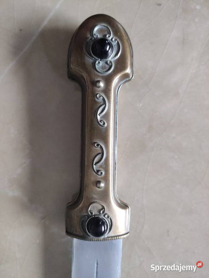 Duży Kindżał Kaukaski KAMA 505 575g Mosiądz Janów Lubelski