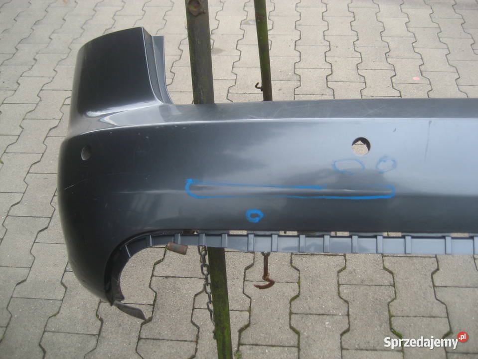 audi a4 b7 kombi 0507r zderzak tył 4xpdc Zderzaki