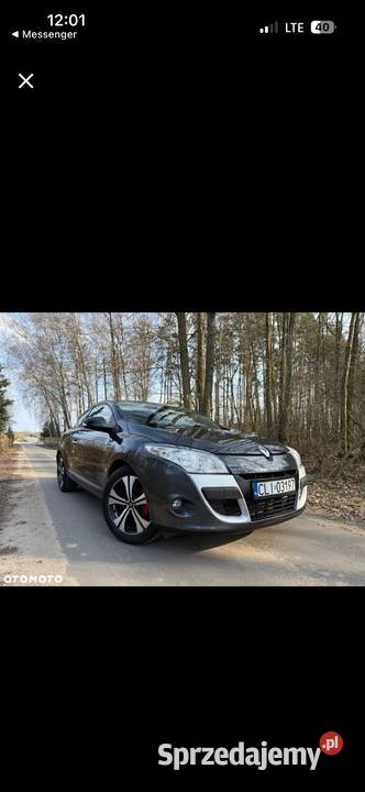 Renault Megane 15 dCi w wersji BOSE z 2012r kujawsko-pomorskie Lipno