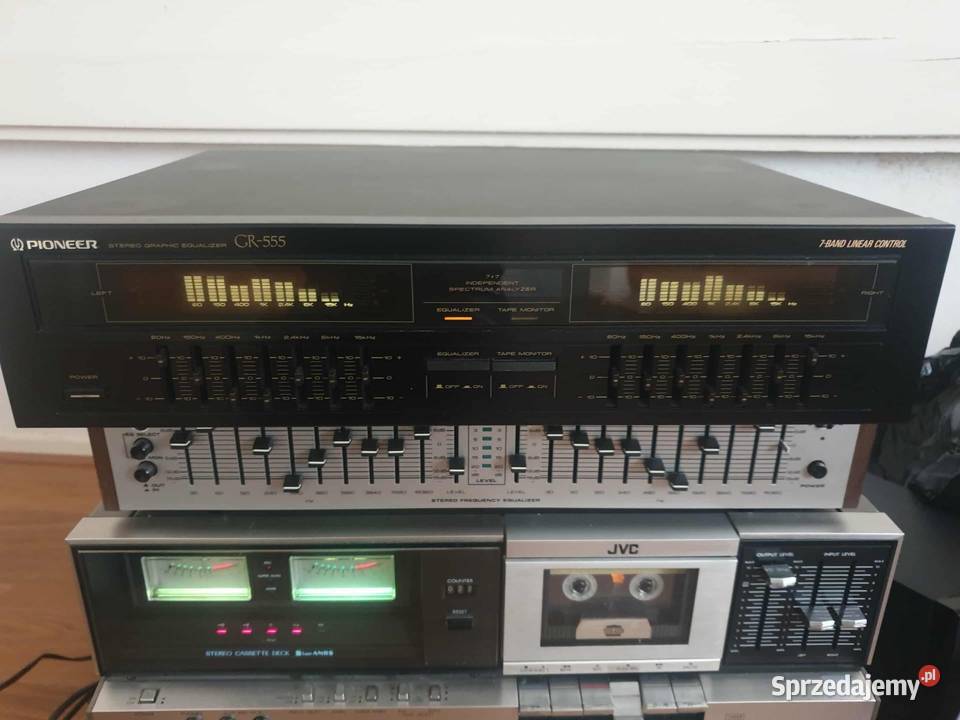 Pioneer gr 555 korektor graficzny duża wieża Leżajsk