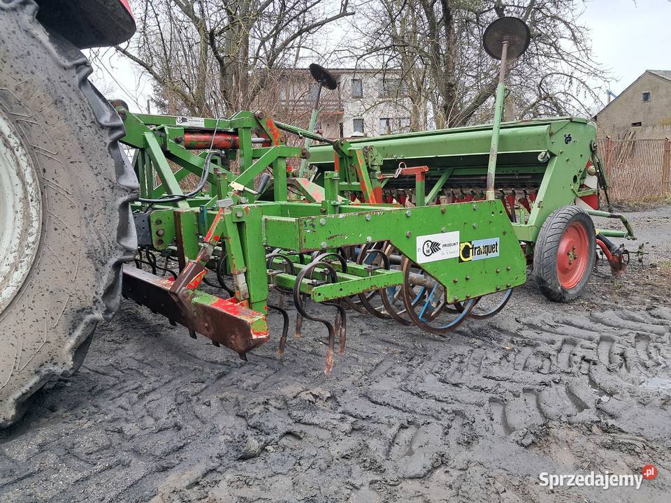 Sprzedam zestaw uprawowo siewny 3m Pruska Łąka