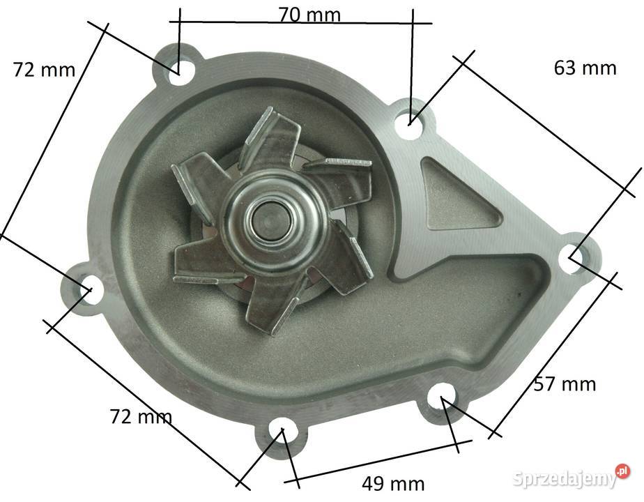 Pompa wody Isuzu E3AG1 E3AD1 E3AF1 E3AE1 3AG1 sprzedam