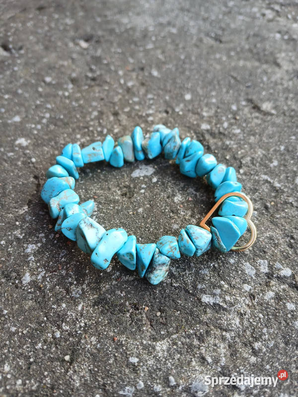 Bransoletka damska Howlit bruzdy z konturem świętokrzyskie Kielce sprzedam