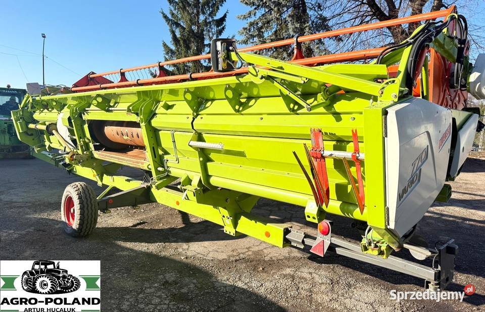 CLAAS VARIO 770 NOWSZY MODEL 2015 2x LASER PILOT dolnośląskie Kudowa-Zdrój sprzedam