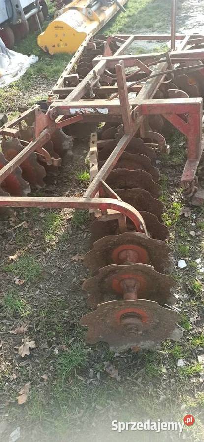 Talerzówka brona talerzowa Rolnictwo łódzkie Piotrków Trybunalski