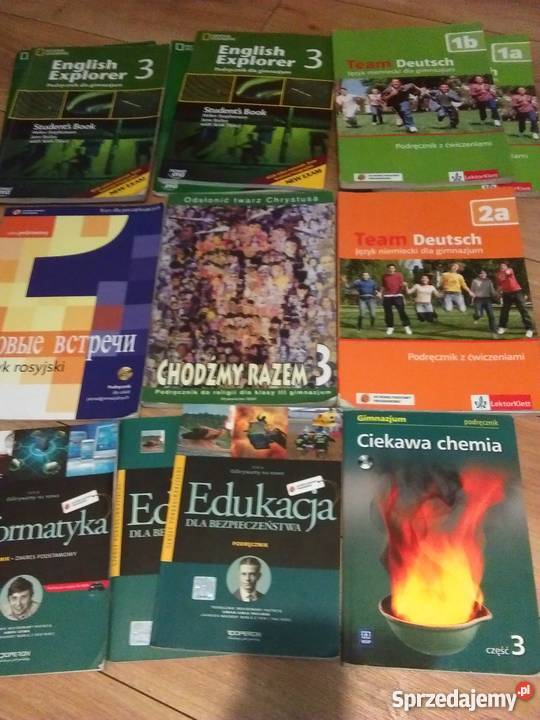 Sprzedam podręczniki podstawówka gimnazjum Elbląg sprzedam
