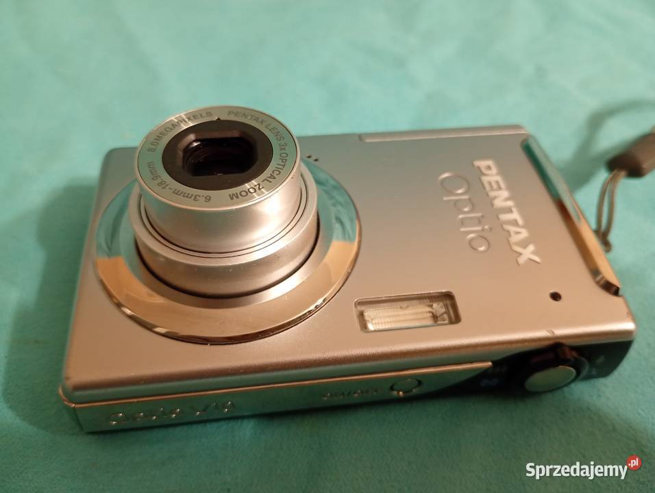 Piękny Pentax Optio V10 Kultowa cyfrówka we śląskie Katowice
