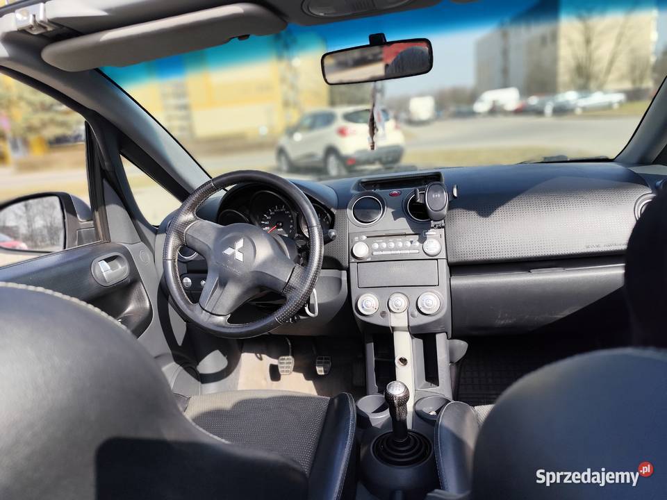 Cabrio Mitsubishi Colt CZC 2008 15 B b stan 142 1500cm3 łódzkie Zgierz