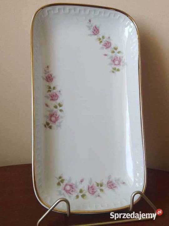 Półmisek porcelanowy z bulionówkami wawel