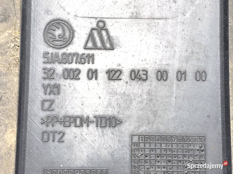 SPOILER ZDERZAKA PRZÓD SKODA RAPID Hatchback sprzedam