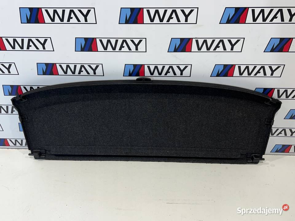 BMW X1 E84 PÓŁKA TYLNA BAGAŻNIKA CZARNA EUROPA Półki tylne
