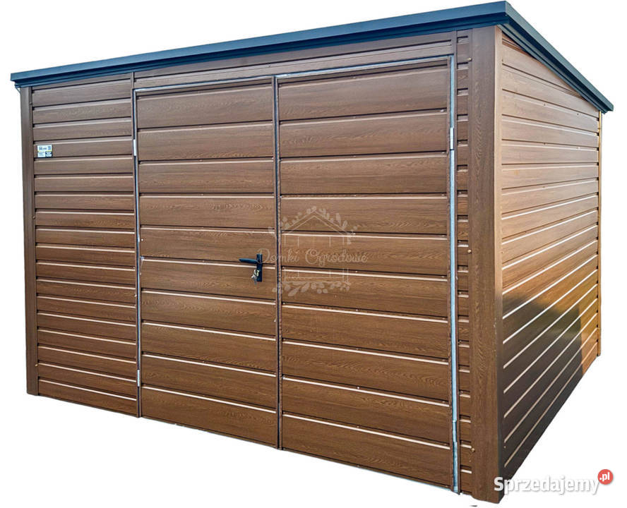 Schowek domek ogrodowy 3x25m Brama dwuskrzydłowa wielkopolskie