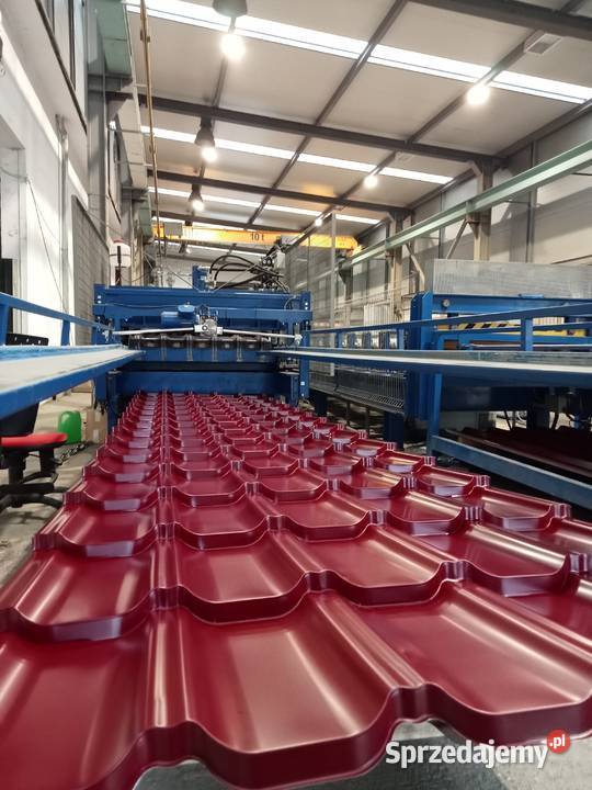 Blachodachówka Kiara wiśniowa bloacha na dach Legnica sprzedam