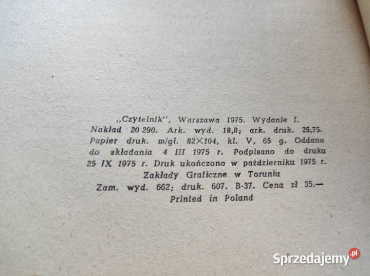 Jerzy Putrament Akropol Kielce sprzedam