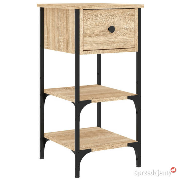 Szafka nocna dąb sonoma 34x36x70 materiał mazowieckie