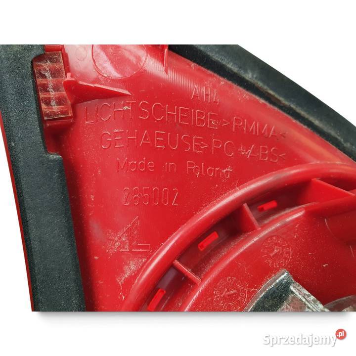LAMPA PRAWA Vw Golf V 20032009 tylna tylnia osobowe