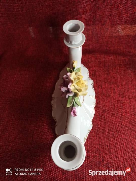 Świecznik Porzellanfabrik GrfenrodaOrt Reinhold pomorskie Gdańsk