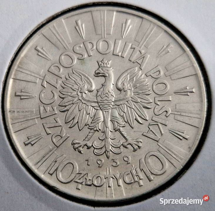 Komplet 10 Józef Piłsudski 3436373839 śląskie Sosnowiec