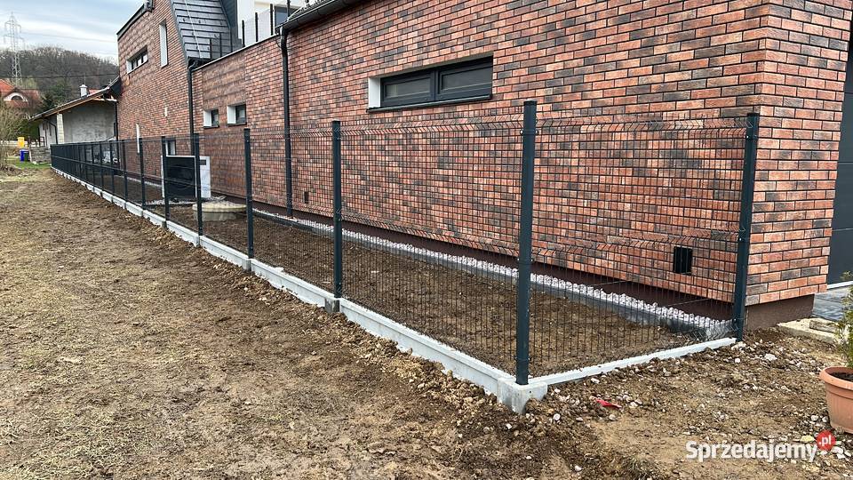 OGRODZENIA PANELOWE MONTAŻ BRAMY FURTKI małopolskie Dobczyce