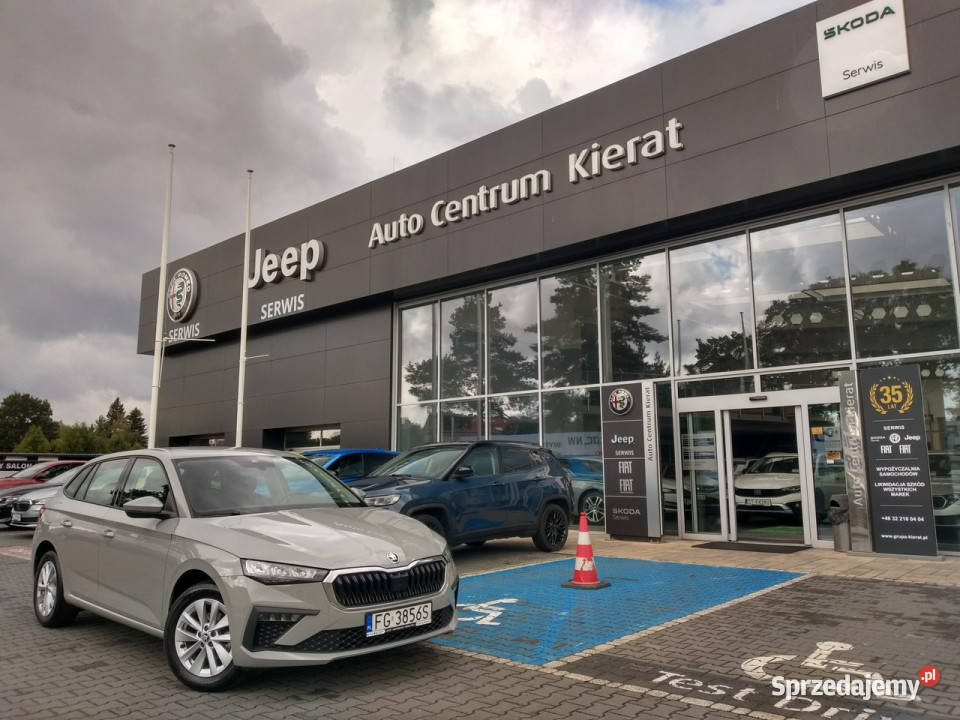 koda Scala 10 TSI 115 essence tempomat led lane śląskie