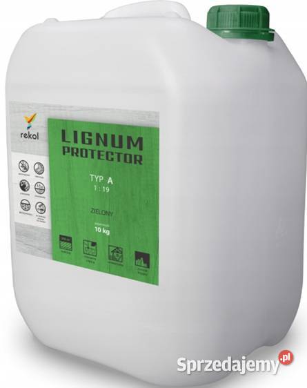 Impregnat do drewna ZIELONYBRĄZOWY 10 119 Siedlce