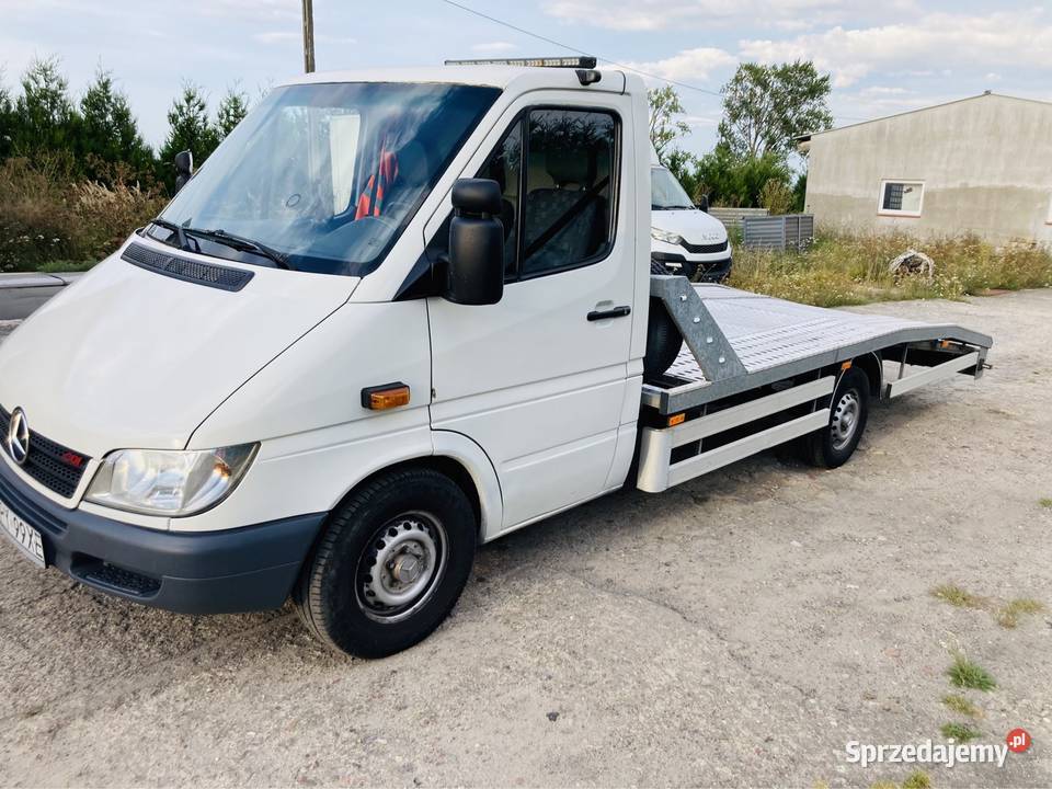 Mercedes Benz Sprinter 311 CDI najazd autolaweta gniazdo USB zachodniopomorskie Pyrzyce
