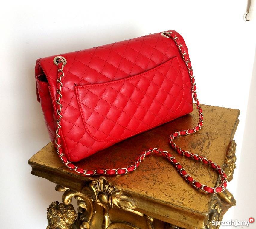 CHANEL 255 PIKOWANA TOREBKA ŁAŃCUSZEK CHANELKA Bydgoszcz