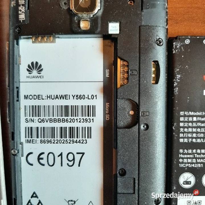 Huawei Y5 uszkodzony wyświetlacz mazowieckie Różan