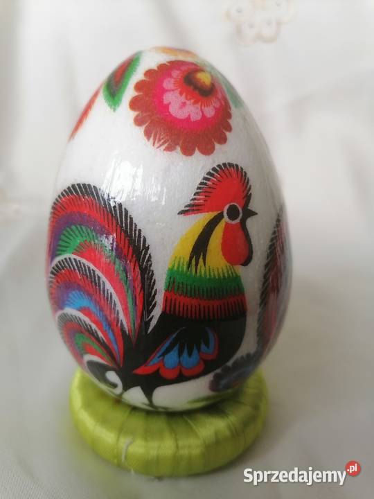 jako pisanka 12 hand made WIELKANOC wielokolorowy Sierpc sprzedam
