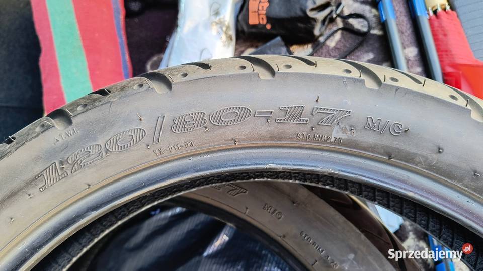 Opona motocyklowa 120 80 17 Zabrze sprzedam