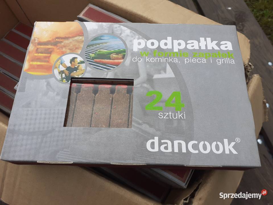 Podpałka w formie zapałek do kominka pieca i Somonino