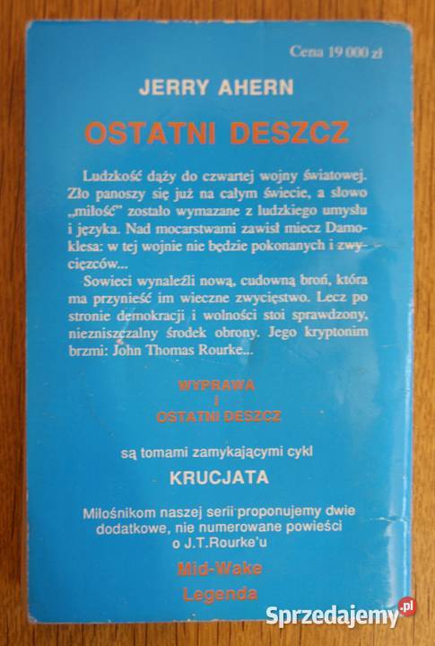 Jerry Ahern Krucjata Ostatni deszcz lubelskie Parczew