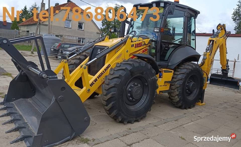 Usługi koparko ładowarki i ciągnika z przyczepą Susz