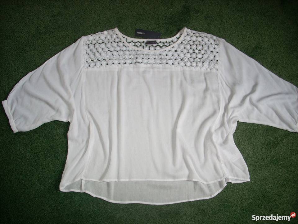 CA bluzka koszula KORONKA karczki NOWA 44 46 XXL Rozmiar 46 Nowy Sącz sprzedam