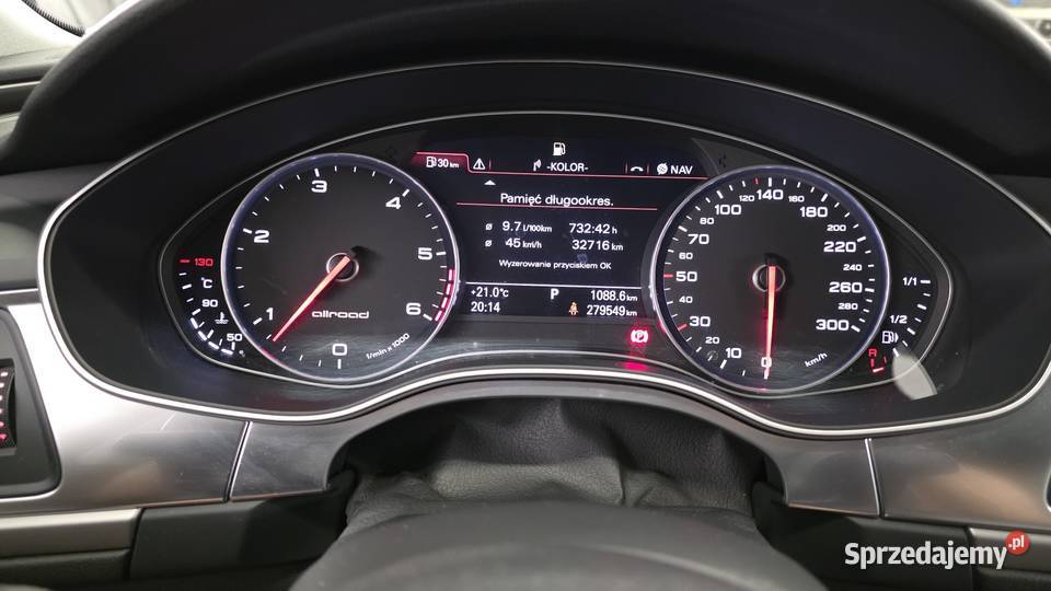 Audi A6 C7 Allroad 30 Bitdi Quattro BEZWYPADKOWY klimatyzacja mazowieckie Warszawa