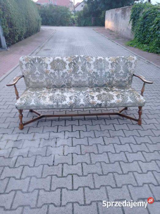 Zabytkowy antyczny komplet wypoczynkowy dolnośląskie Góra