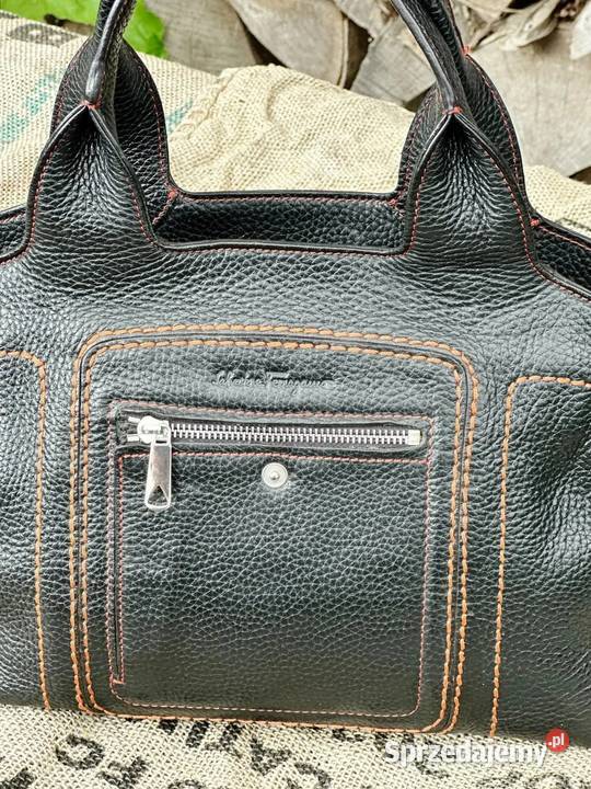 Salvatore Ferragamo torebka kuferek do ręki na Warszawa sprzedam