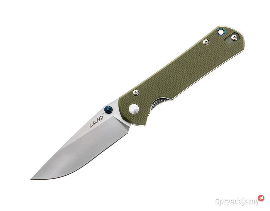 Nóż składany Sanrenmu Land 910 Army Green mazowieckie Warszawa sprzedam